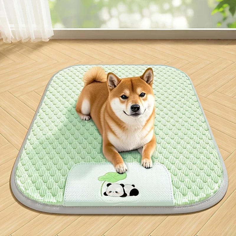 Cooling Dog Mat. Breathable Summer Pet Cooling Pad for Dogs & Cats