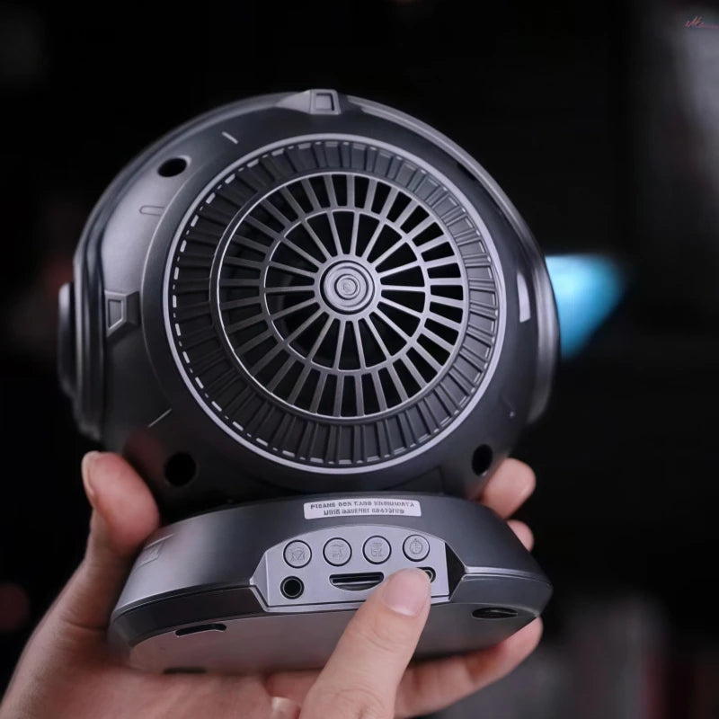 Ferrofluid Speaker, Dancing Ferrofluid Speaker with 2 Adjustable Modes and Colorful Lights