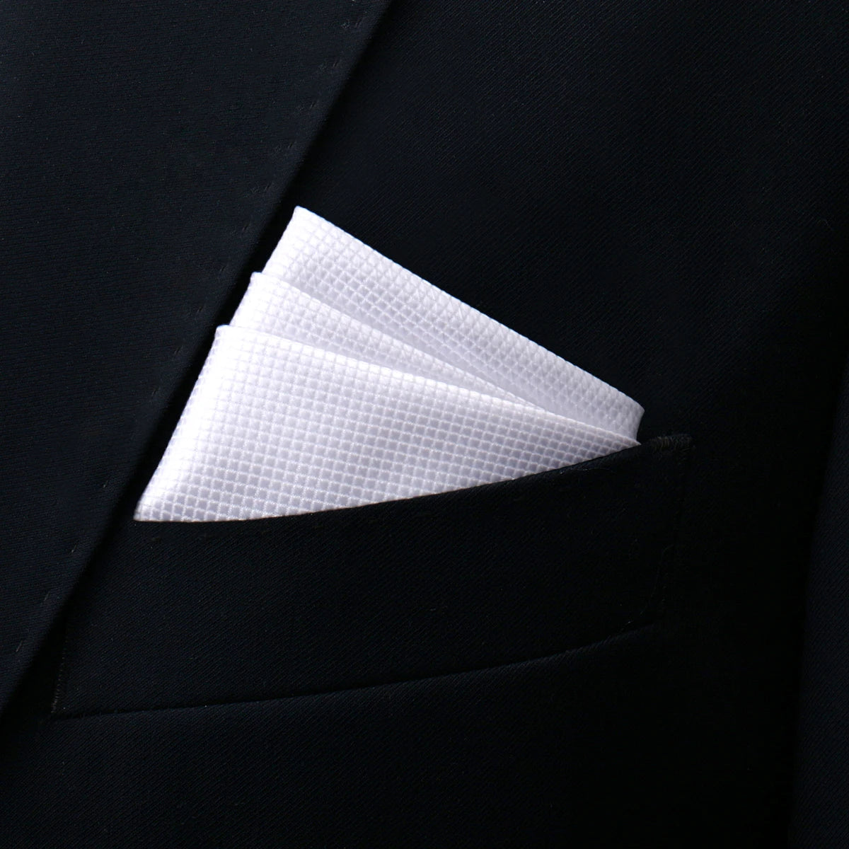 Luxury Men’s Pocket Square Handkerchief. Formal Suit Accessory