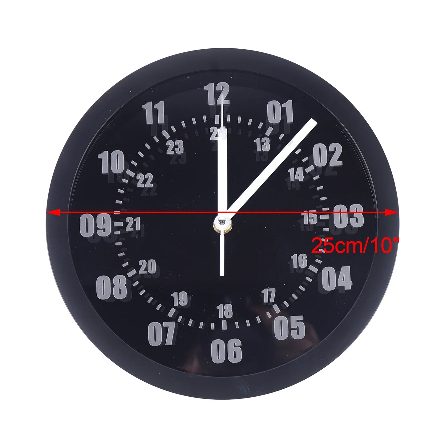 LED Indoor & Outdoor Luminous Wall Clock with Remote Control