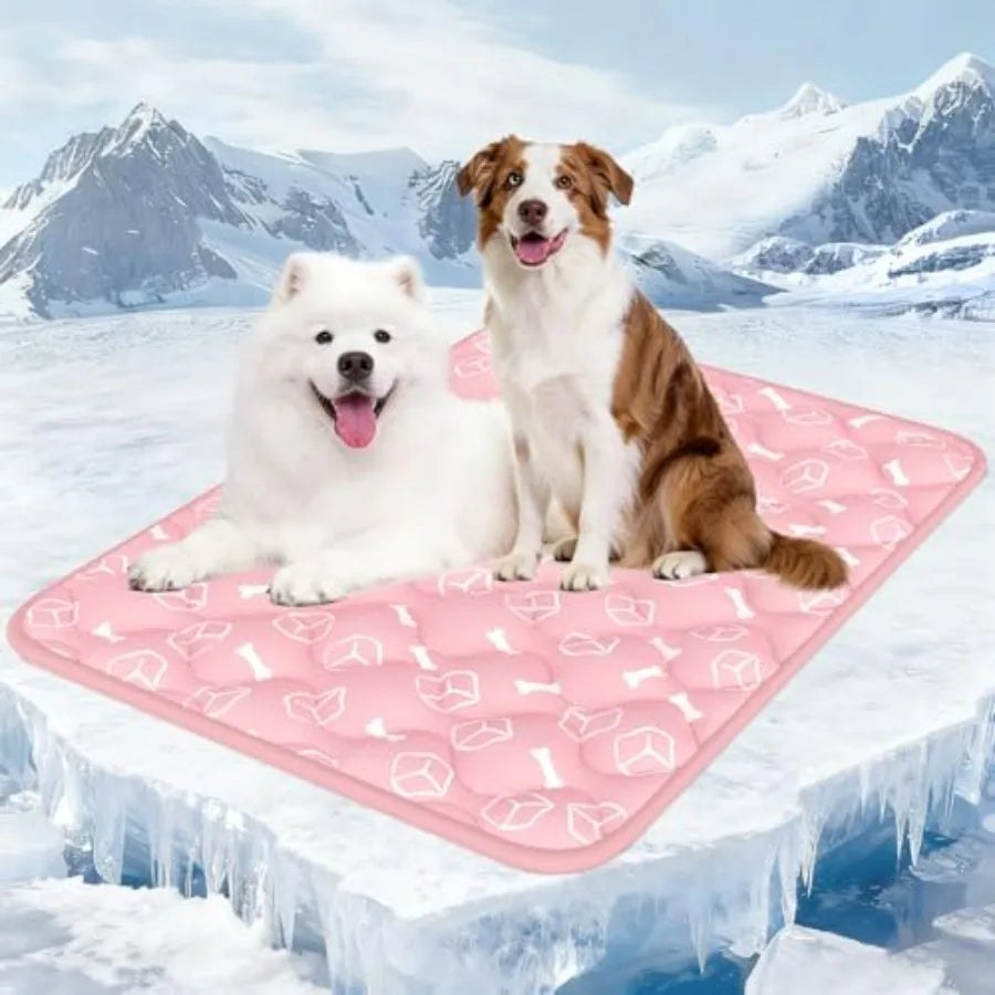 Cooling Dog Mat 2.0 . Thick Breathable Pet Cooling Pad for Dogs & Cats