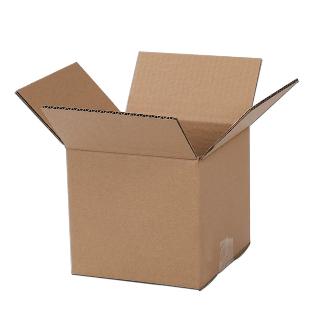 100-Pack Corrugated Paper Gift Boxes 6x6x6 in (15.2 x 15.2 x 15.2 cm) – Brown Shipping & Mailing Boxes for Gifts, Packaging, Moving & Small Business