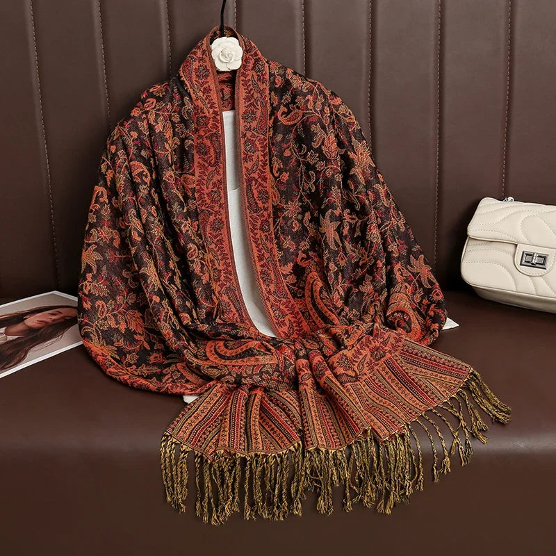 Luxury Cashmere Winter Scarf Shawl