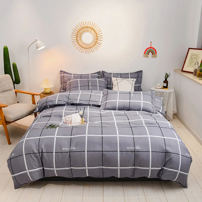 Printed Comforter & Duvet Bedding Set
