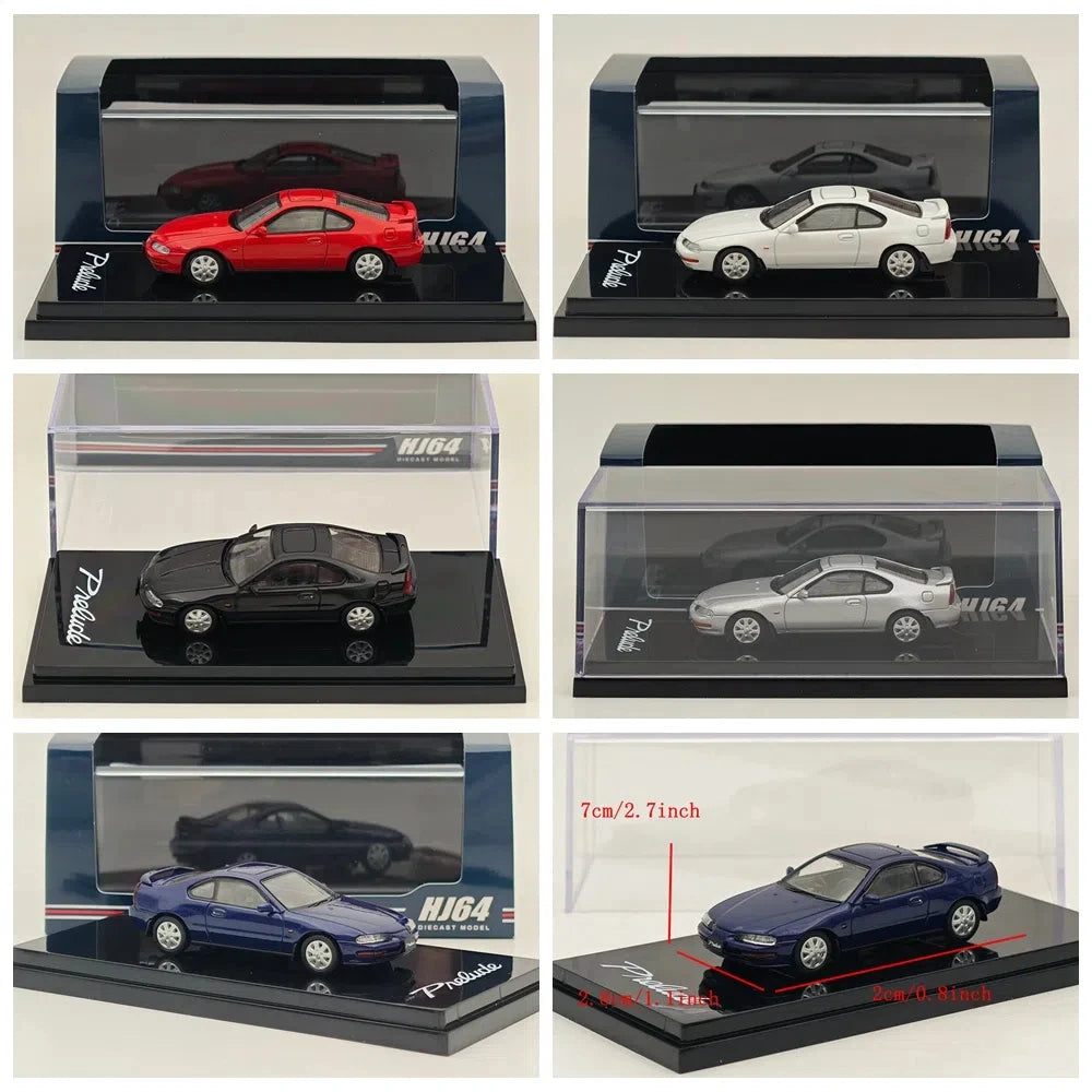 1/64 Hobby Japan PRELUDE 2.2Si-VTEC(BB4) Early Version Diecast Model Car Limited Collection Auto Toys Gift
