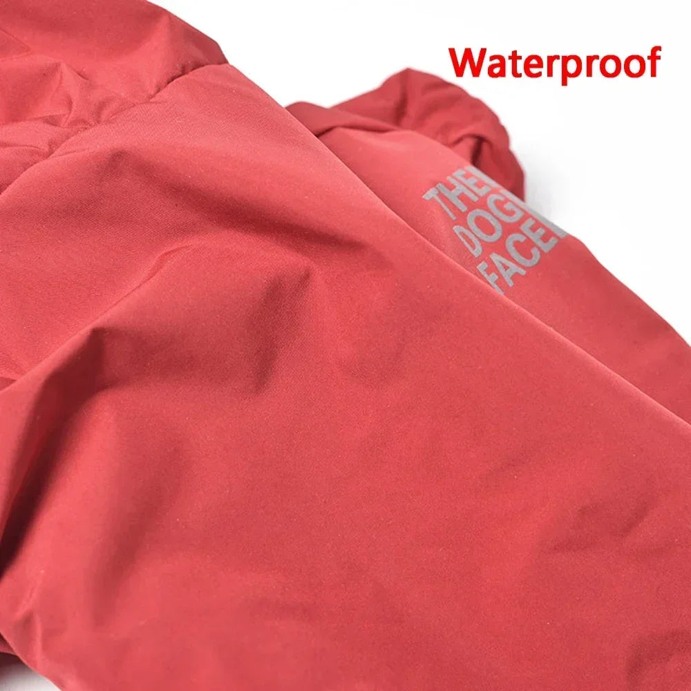 Reflective Waterproof Dog Hoodie Coat for Autumn & Winter