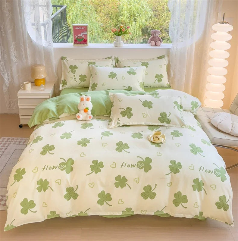Printed Comforter & Duvet Bedding Set