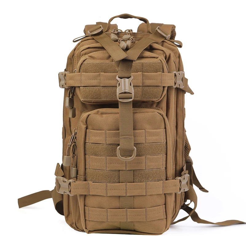 35L Tactical MOLLE Backpack with Padded Shoulder Straps