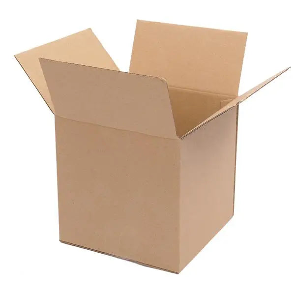 100-Pack Corrugated Paper Gift Boxes 6x6x6 in (15.2 x 15.2 x 15.2 cm) – Brown Shipping & Mailing Boxes for Gifts, Packaging, Moving & Small Business