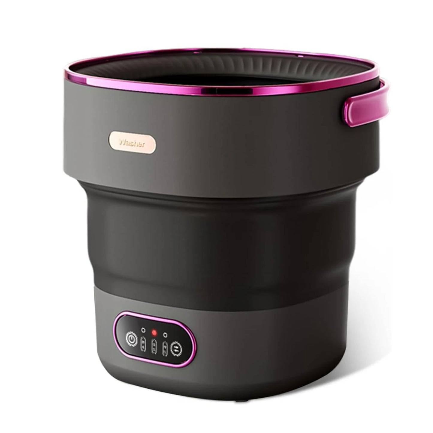 Collapsible Mini Portable Washing Machine & Spin Dryer. Compact Laundry Solution