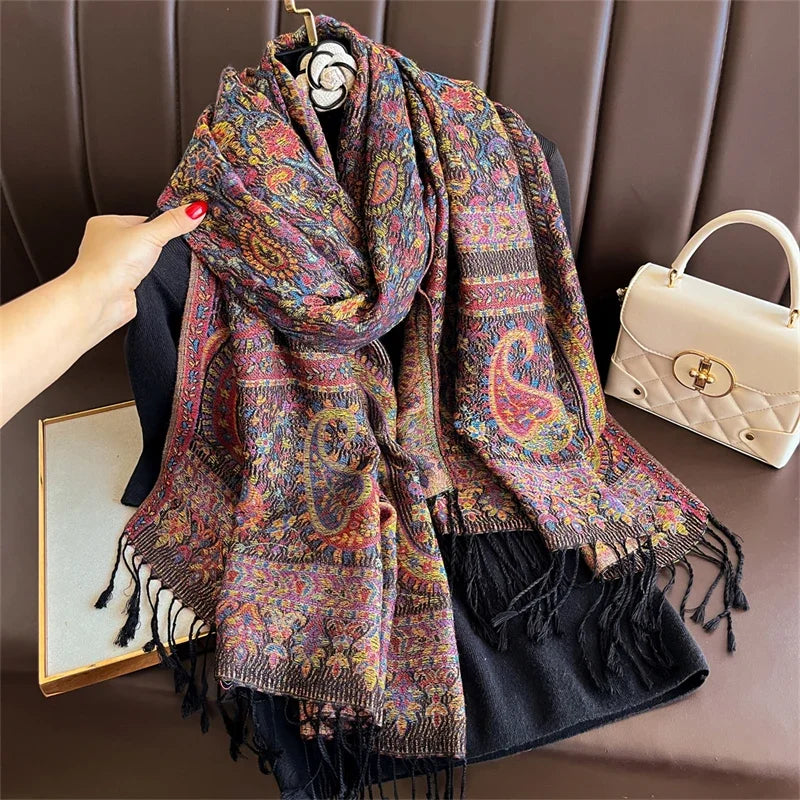 Paisley Pashmina Shawl