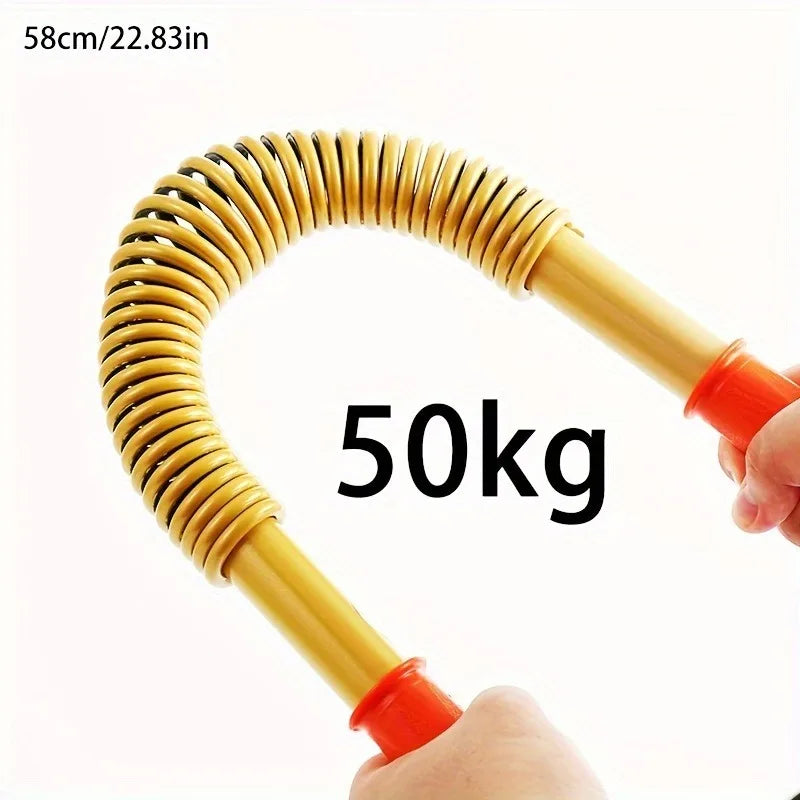 Spring Arm Strength Trainer for Chest, Arms, Shoulders and Upper Body Workouts  Description:
