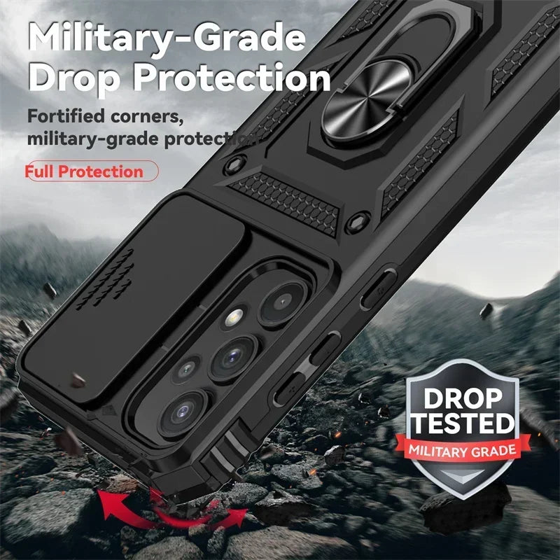 Heavy Duty Magnetic Armor Phone Case