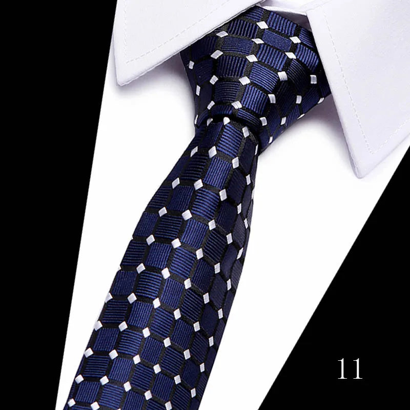 Men’s Colorful Classic Necktie . Fashion Business Wedding Tie Collection