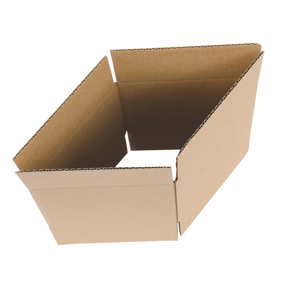100-Pack 4 x 4 x 4 Inch Corrugated Gift & Shipping Boxes. Kraft Cardboard Mailing Boxes for Packaging, Small Business & Ecommerce