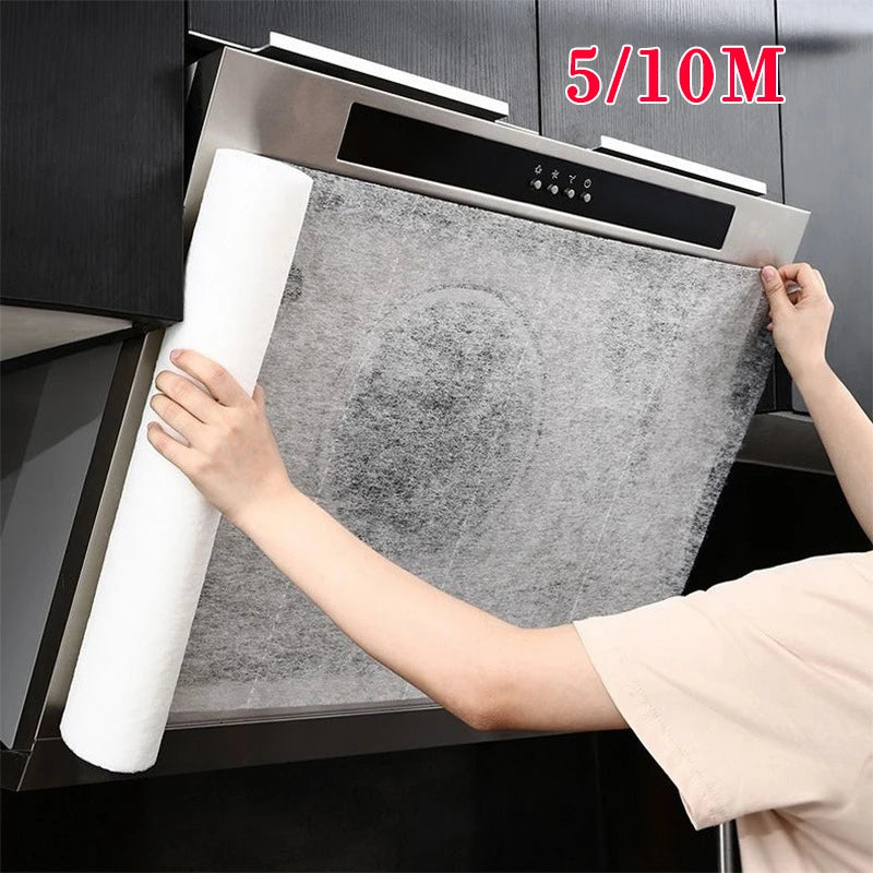 Disposable Range Hood Oil Filter Paper Roll for Kitchen Exhaust Fans