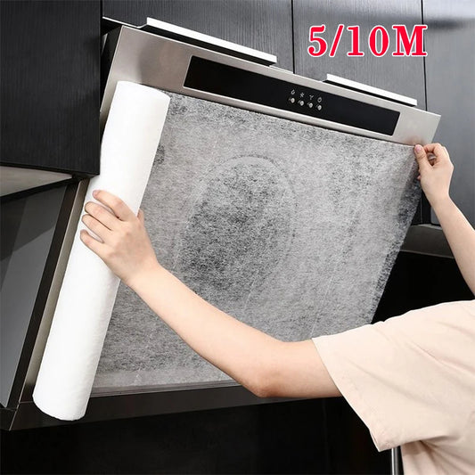 Disposable Range Hood Oil Filter Paper Roll for Kitchen Exhaust Fans