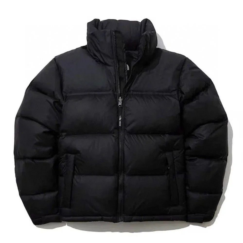 Men’s Winter Puffer Jacket. Warm Hooded Windbreaker Parka for Outdoor Cold Weather